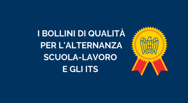 Conferimento Bollino per l'Alternanza di qualit  (BAQ 2024) e Impresa in ITS (BITS 2024)